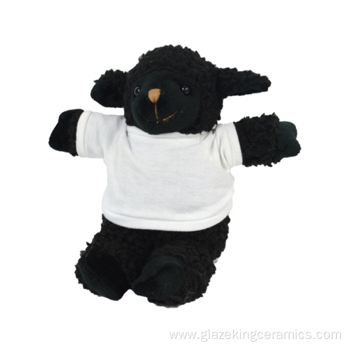 20cm Black Lamb Soft Toy for Children